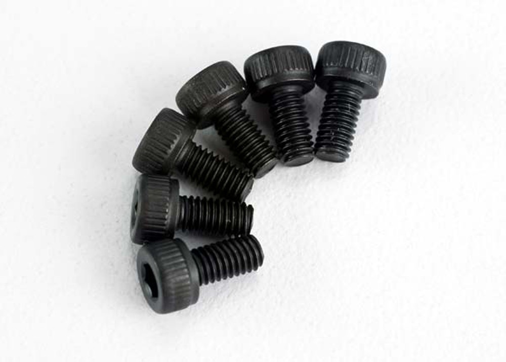 Traxxas 1/10 Slash 4x4 BL-2s * Cap Head Back Plate Screws, 3x6mm * 2554