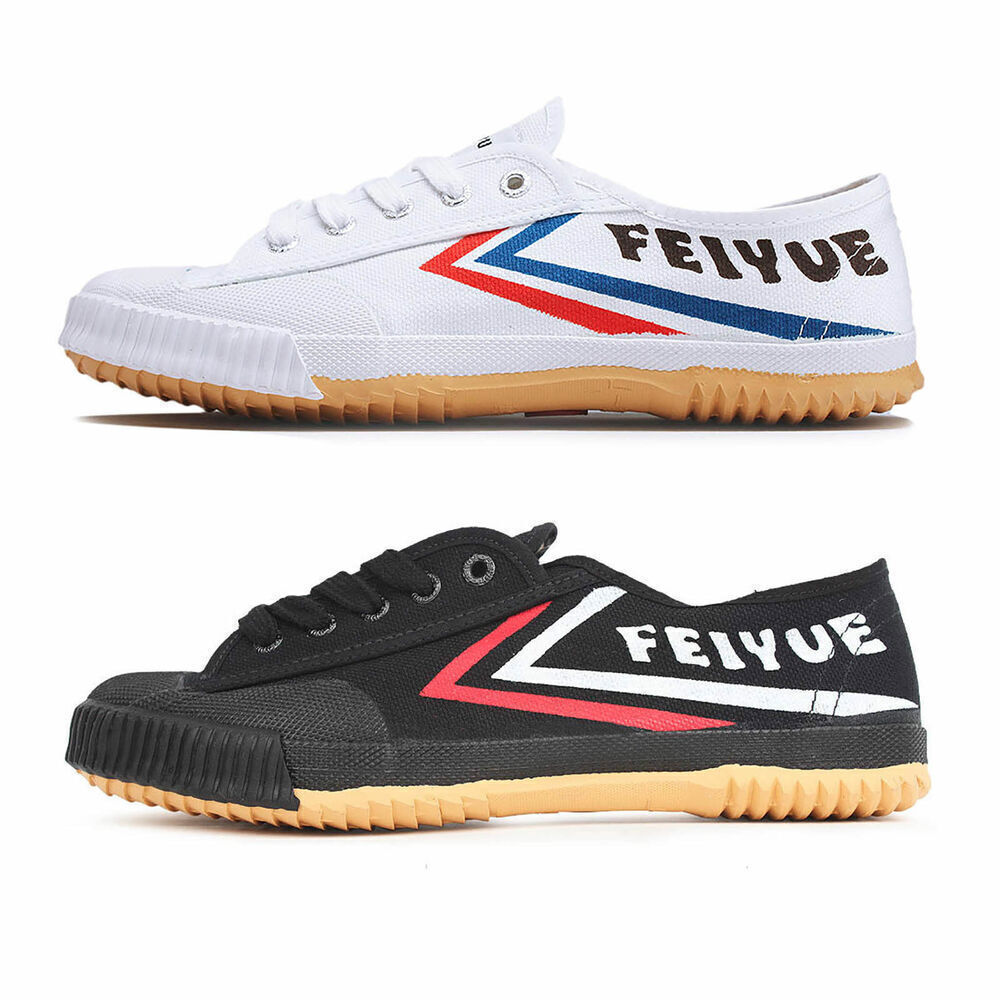 Unisex Wushu WhiteBlack Feiyue Shoes for Kung Fu Martial Arts Tai Canvas Sneakers