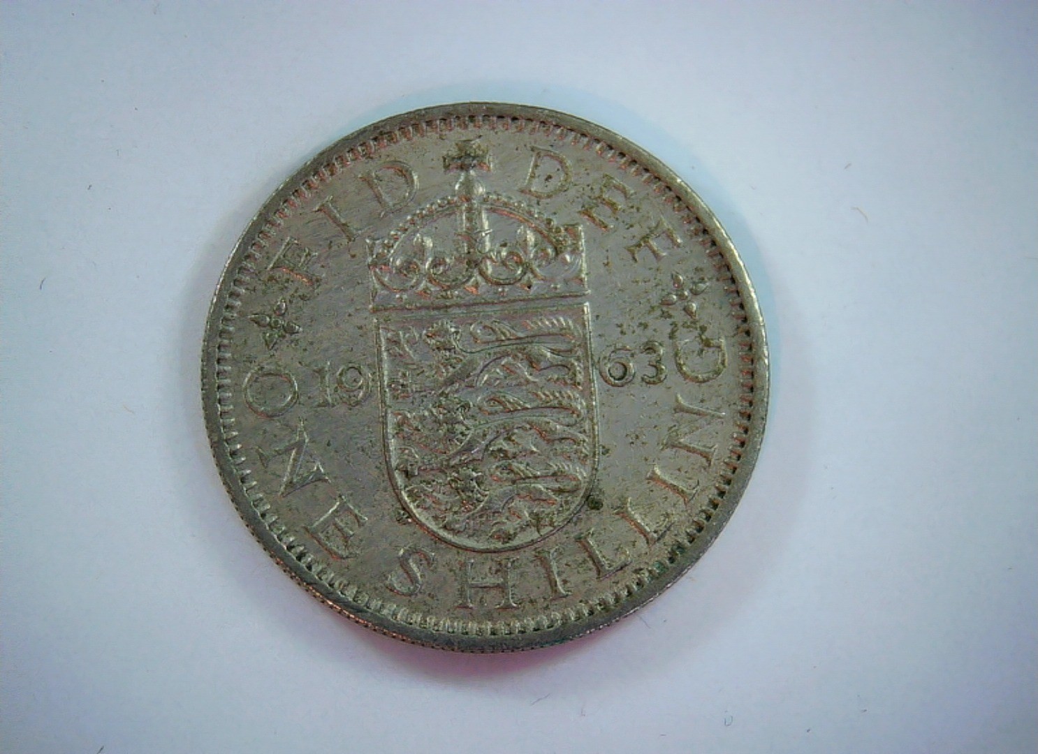 UK 1963 1 Shilling Elizabeth II English shilling (Scottish crest reverse) Coin
