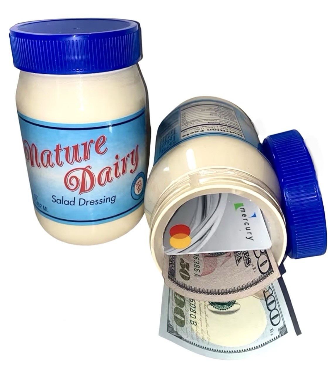 Salad Dressing Diversion Safe Decoy Security Stash Can Safe Weighted Fool Proof