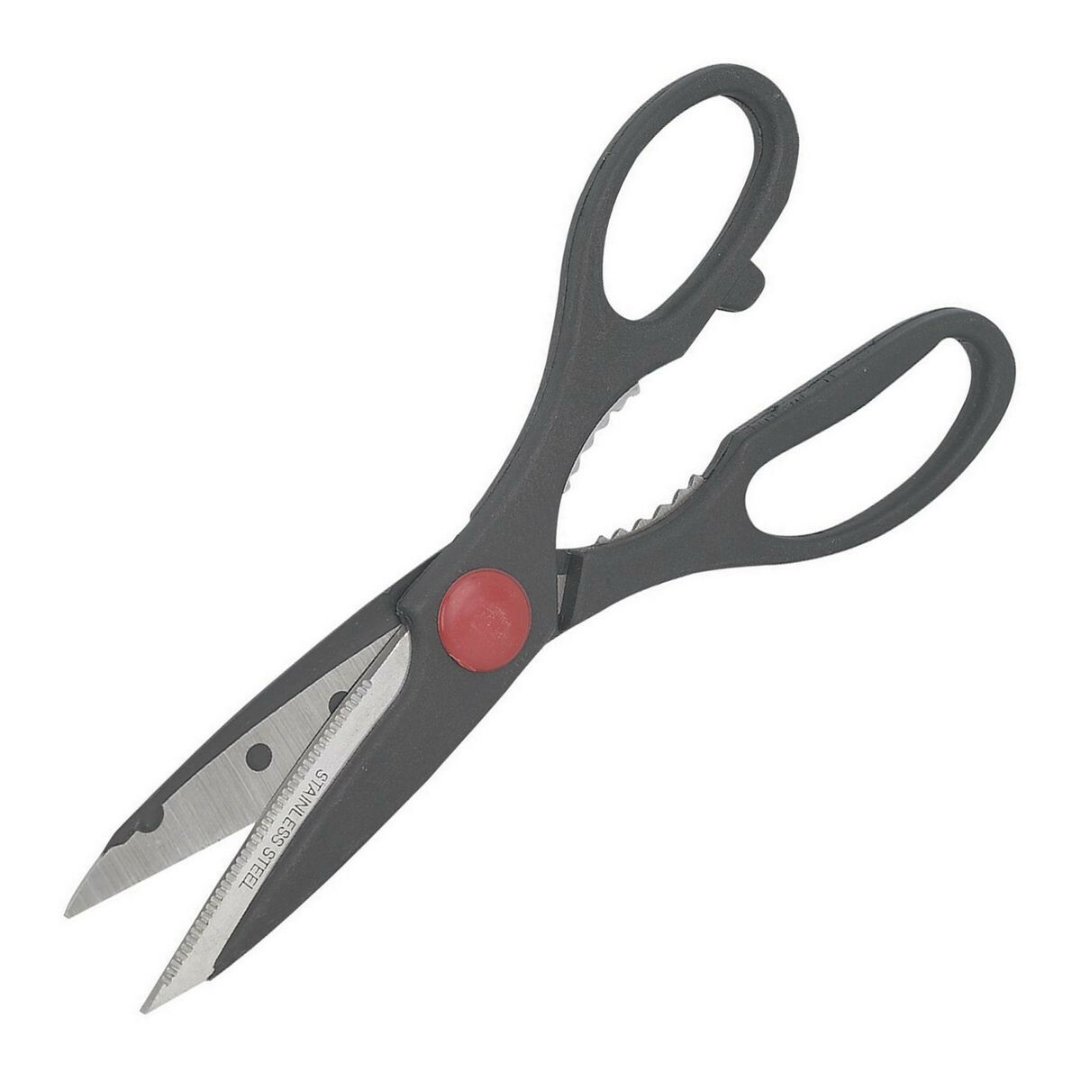 2 PAIR OF KITCHEN SCISSORS, MULTI PURPOSE, ULTRA SHARP, STAINLESS STEEL, NICE!