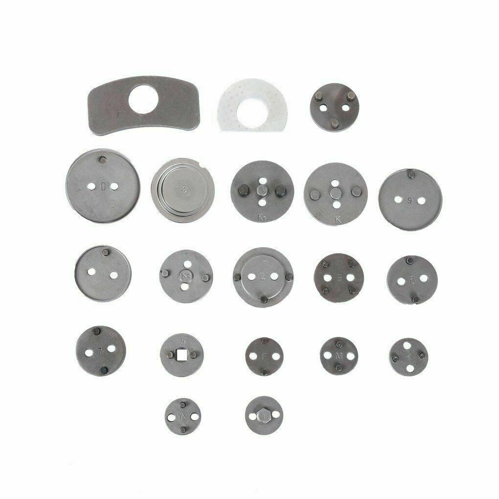 Pro Disc Brake Caliper Compressor Rewind Wind Back Tool Set Piston Pad Kit x22