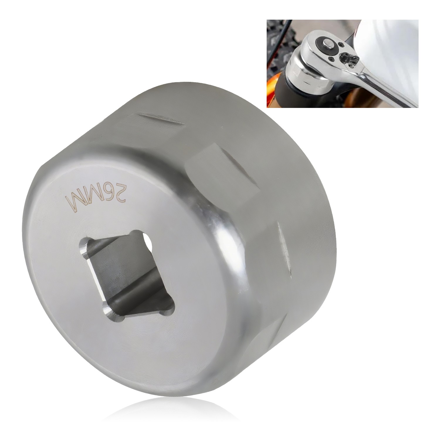 26mm Bike Fork Topcap Ratchet Socket for 32/34 Series Mountain Bike