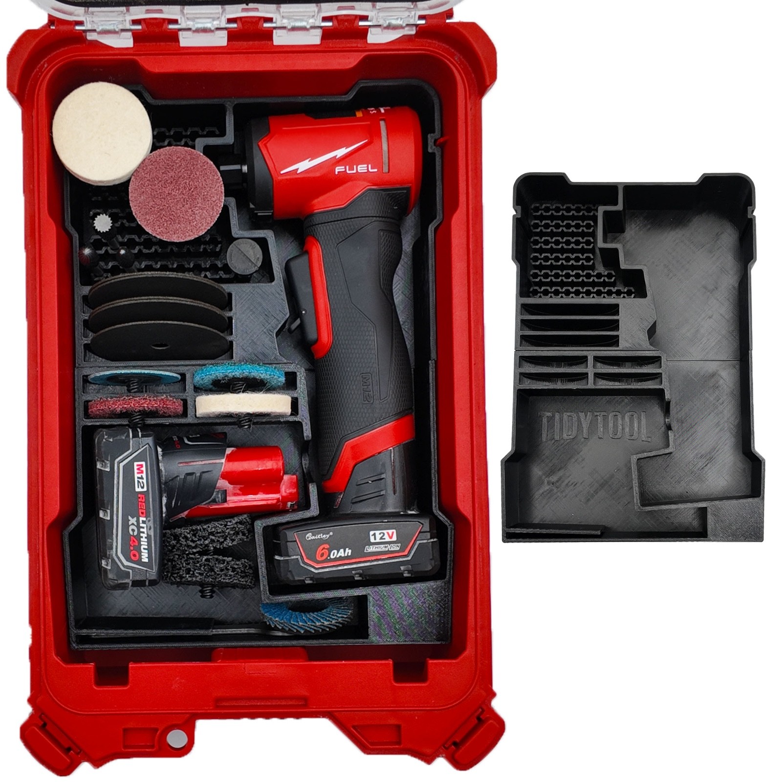 Milwaukee M12 Right Angle Die Grinder Packout Insert