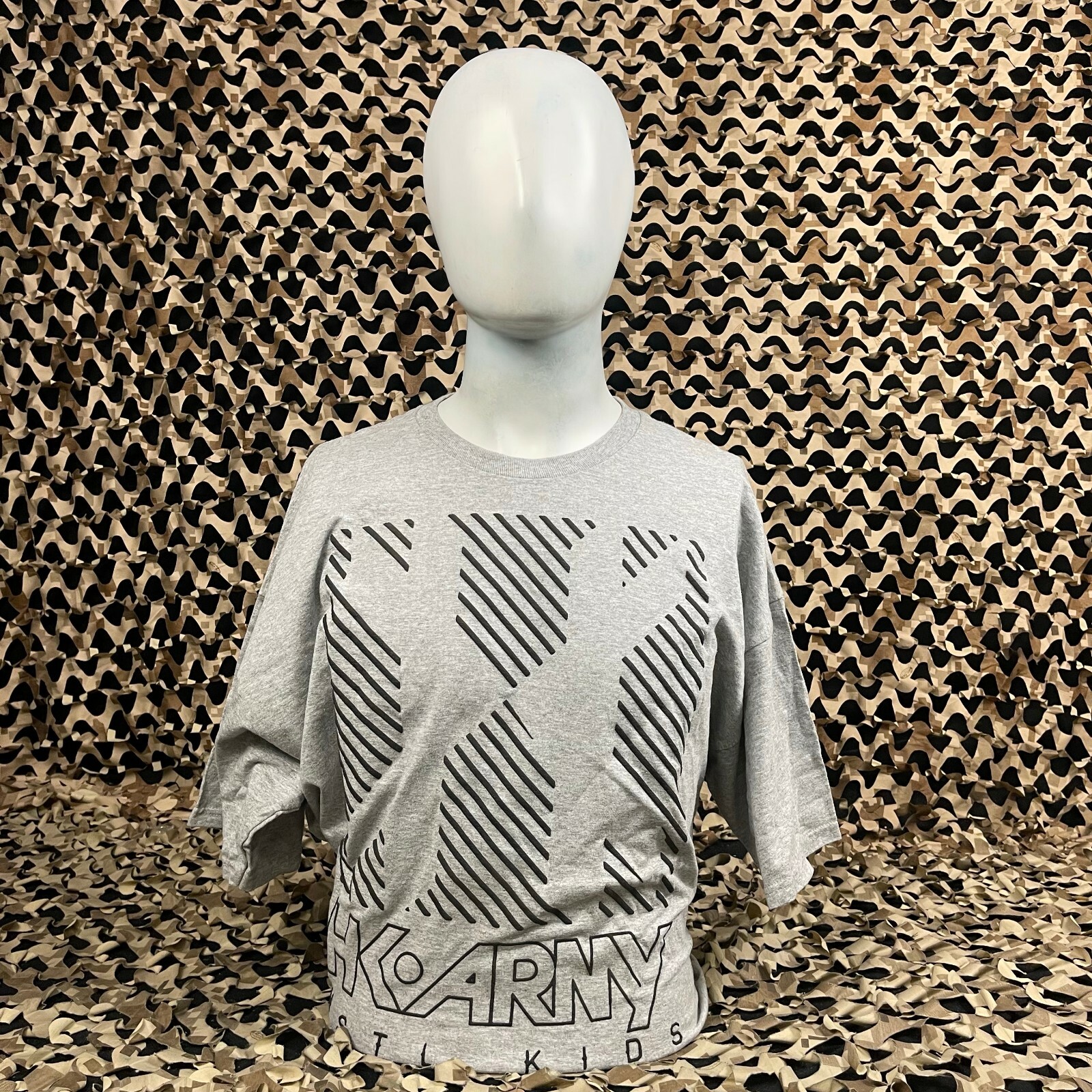 NEW HK Army X-Ray Paintball T-Shirt - Grey - XX-Large