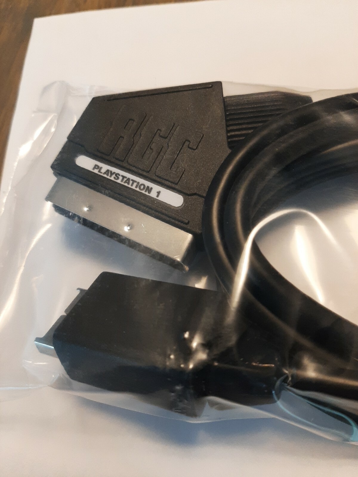PS1 SCART/RGB Cable, Packapunch,CSYNC, RetroGamingCables,USA Seller, Playstation
