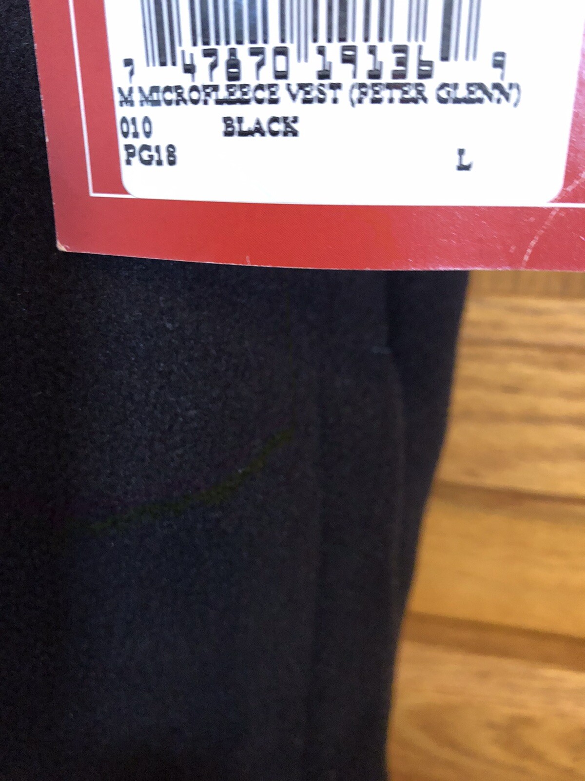 Men's Sz Lg Micro Fleece Vest NWT