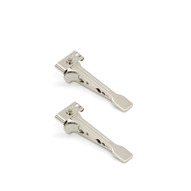 VET veterinary ekg/ecg crocodile electrode flat clip snap connection,bag of 10pc