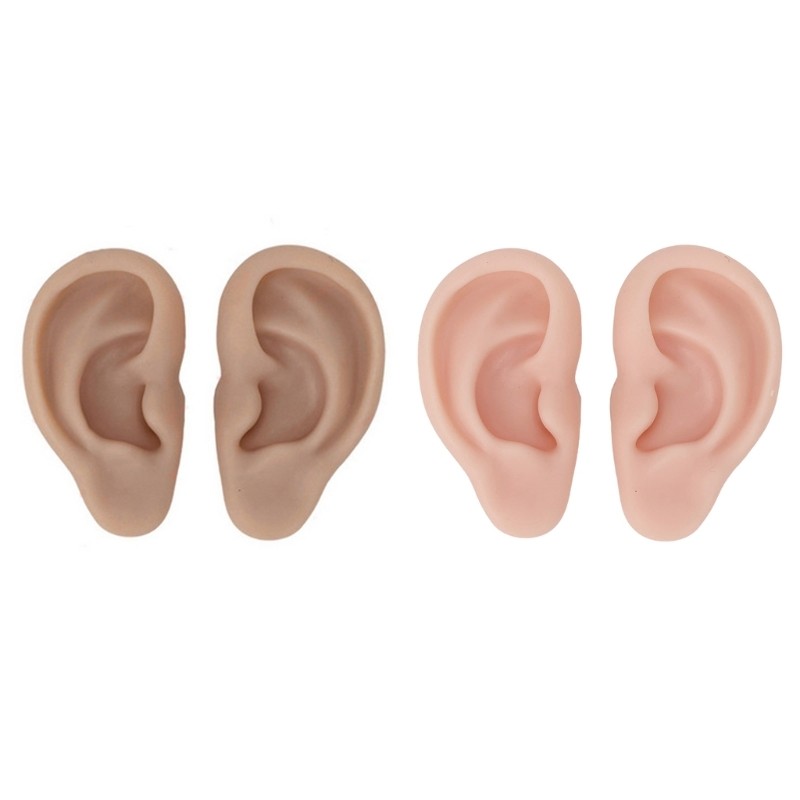 Realistic Silicone Ear Practice Tool For Ear Piercing Training And Home Use