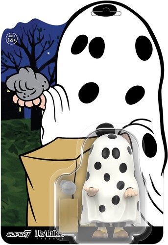Super7 - Peanuts - ReAction Figures - Charlie Brown (Ghost Sheet) [New Toy] Ac