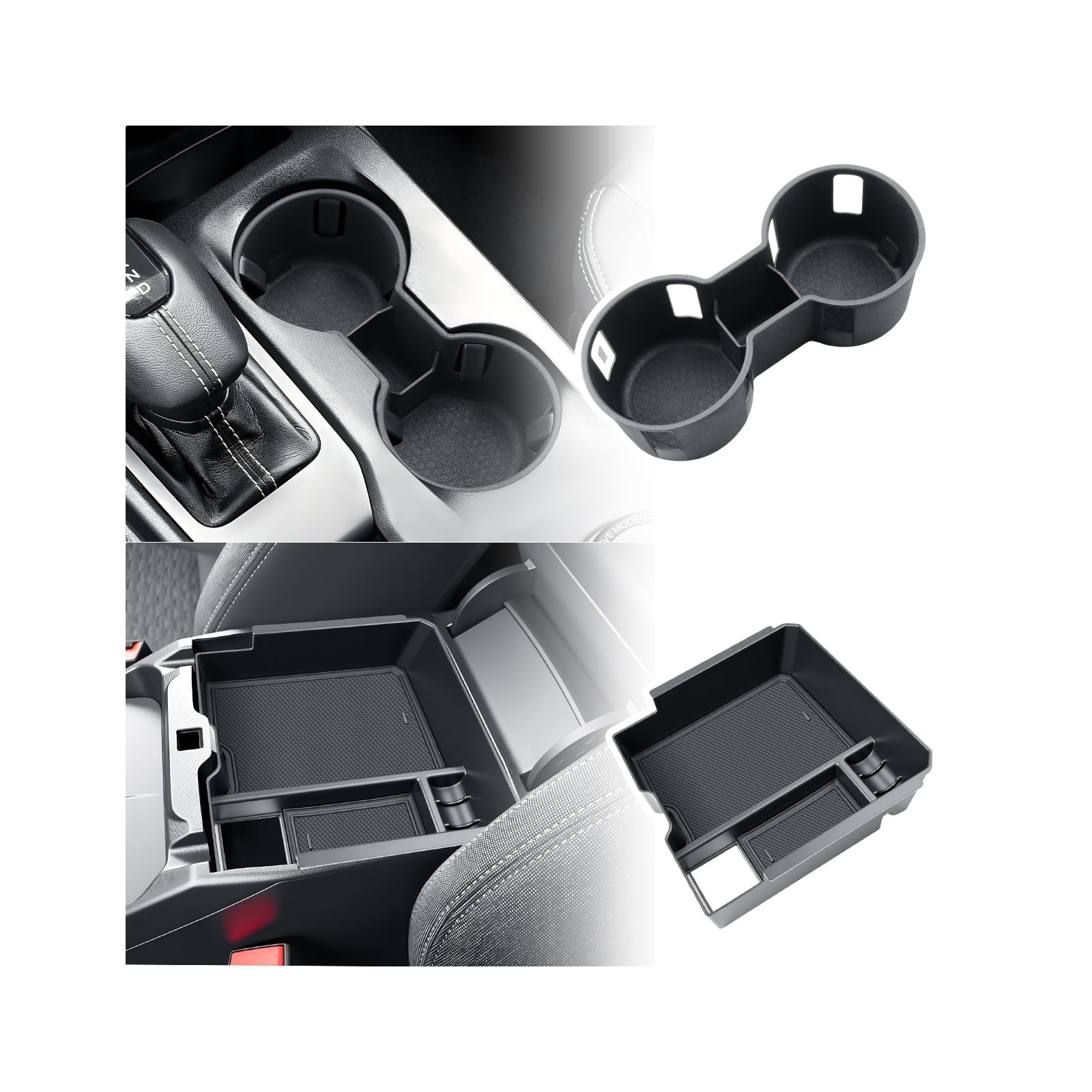 2Pack 2024 2025 2026 Ranger Center Console Organizer for 2024 2025 2026 Ford ...
