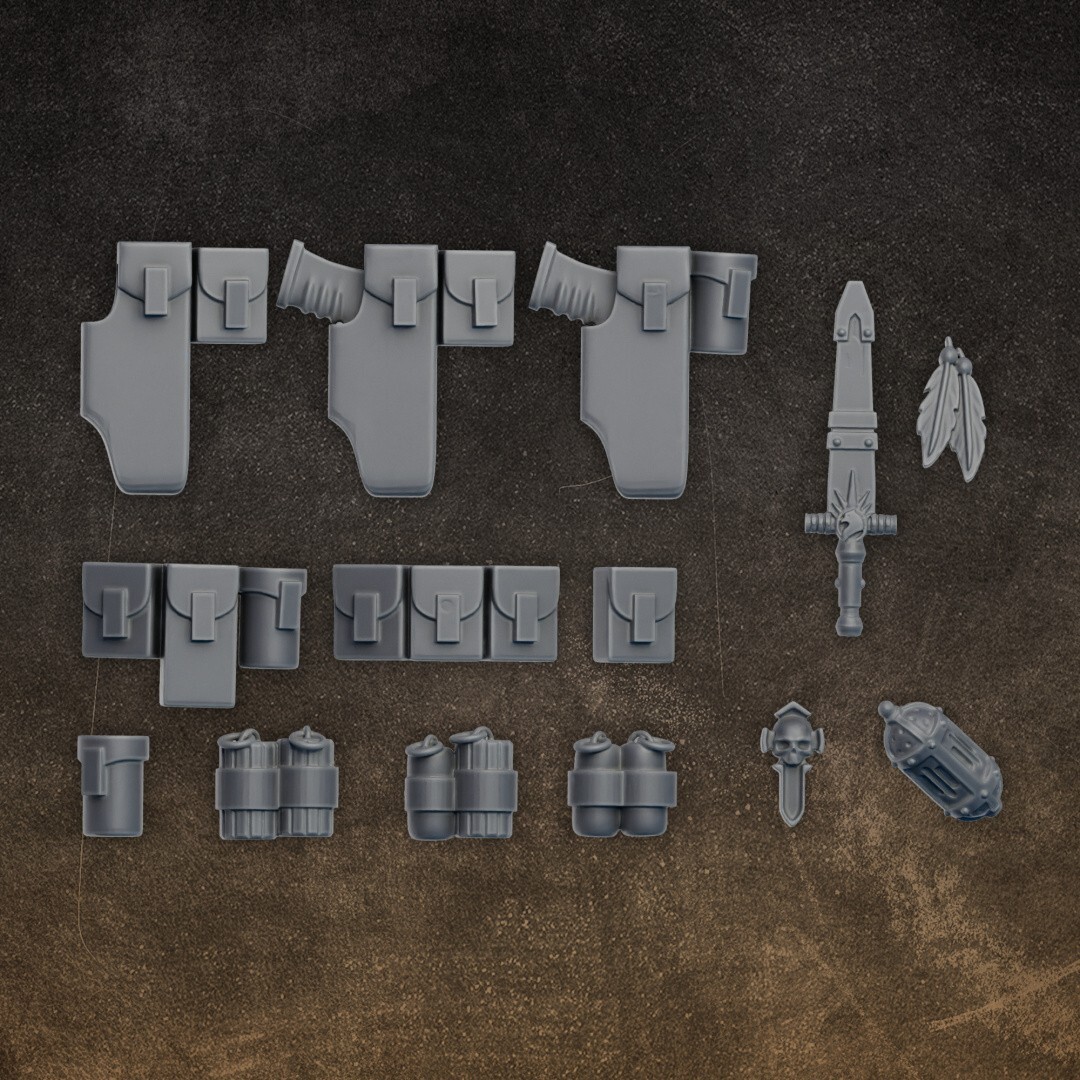 Black Gryphons Bits Set #1 x28 DakkaDakka.Store