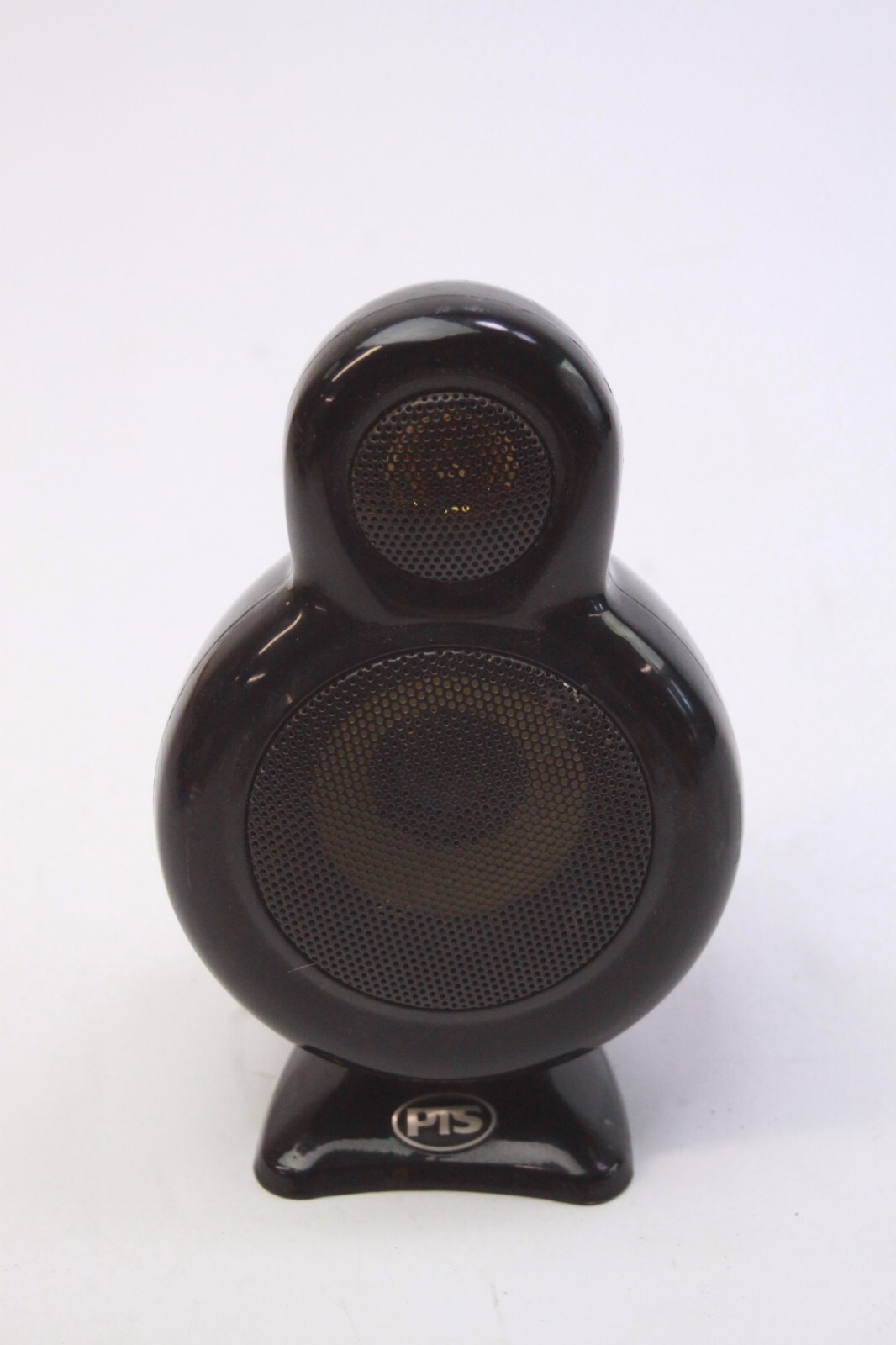 PTS Shock Rounded Home Theater Speaker Metal Black Tested