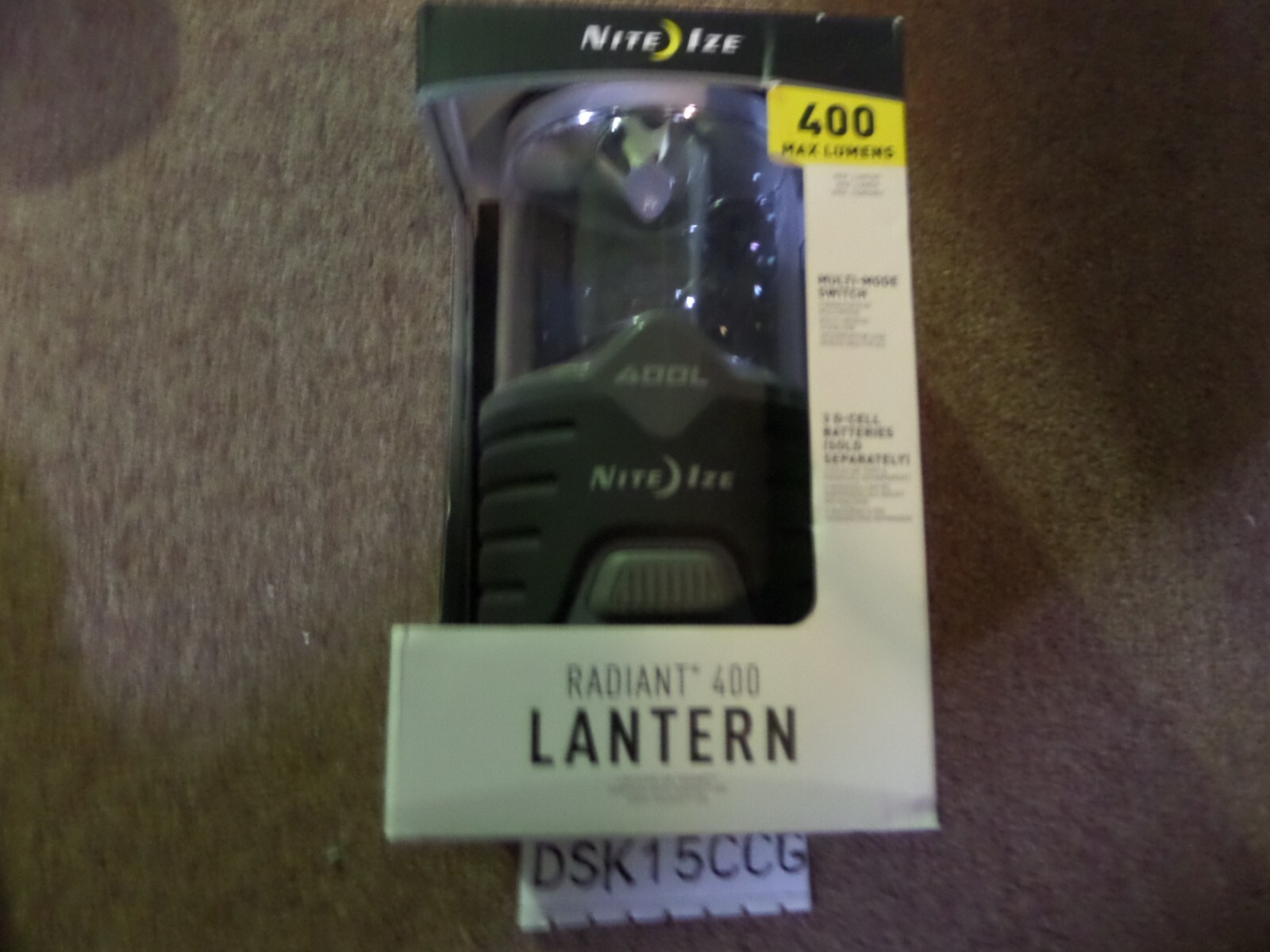 Nite Ize Radiant 400 Lumens Camping Lantern New in Box