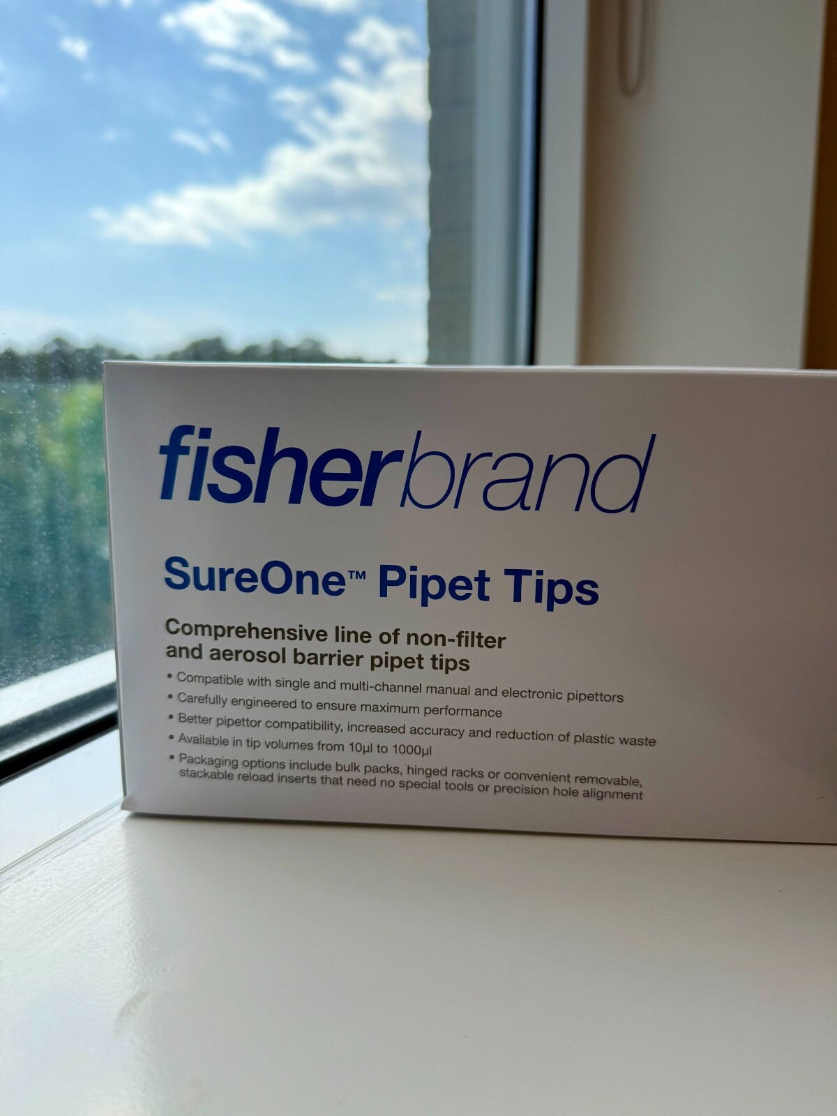 Fisherbrand SureOne 200UL 02707430 Aerosol Barrier Pipette Tips NEW