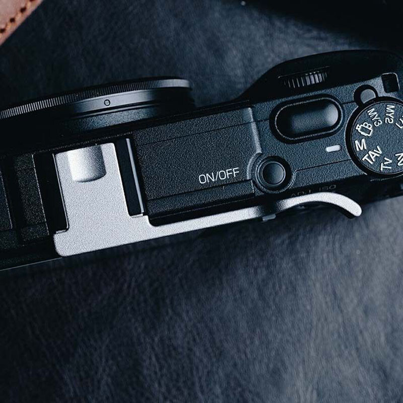 For Ricoh GR GRII GRIII Camera Aluminum Thumb-up Hand Hot Shoe Grip