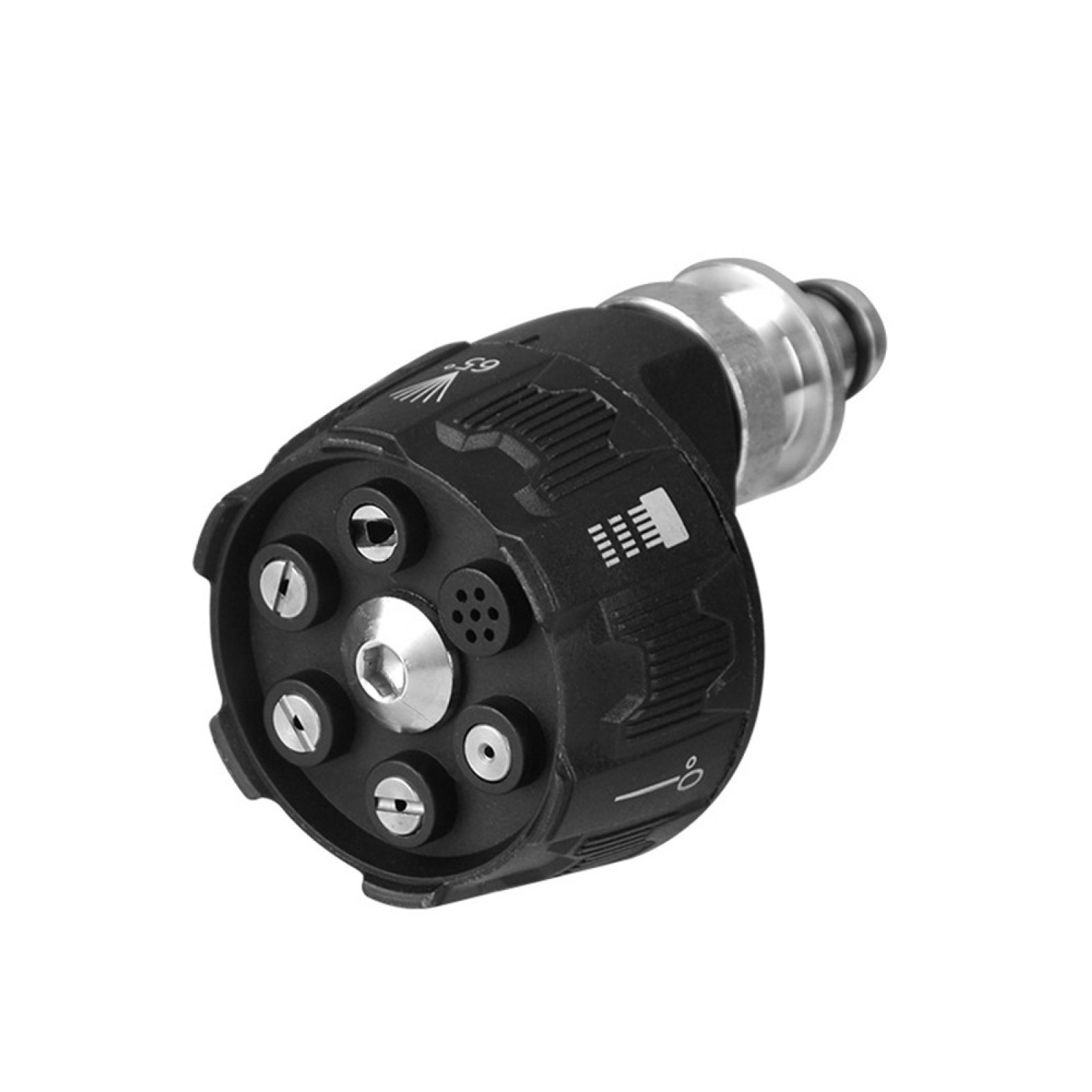 High Pressure Washer Nozzle Tips 6-in-1 Adjustable for Power Washer 1/4 Inch