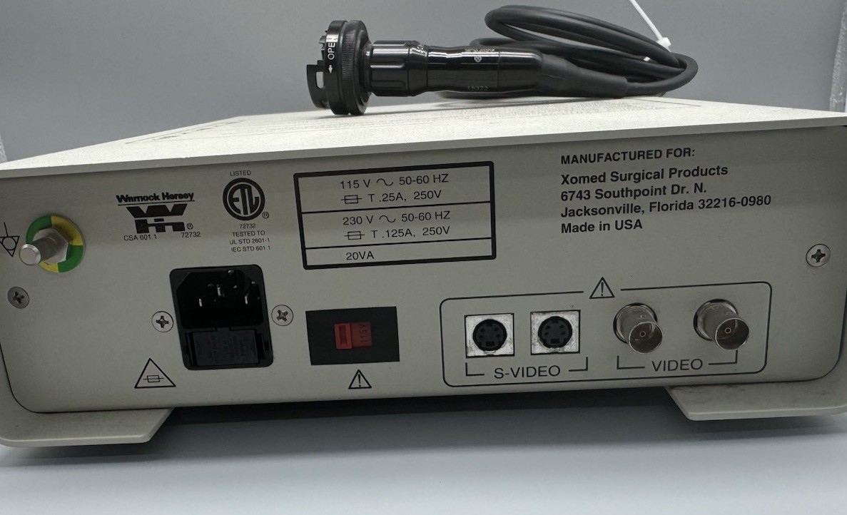 Xomed Endoscopy Digital Camera Unit with Camera Head