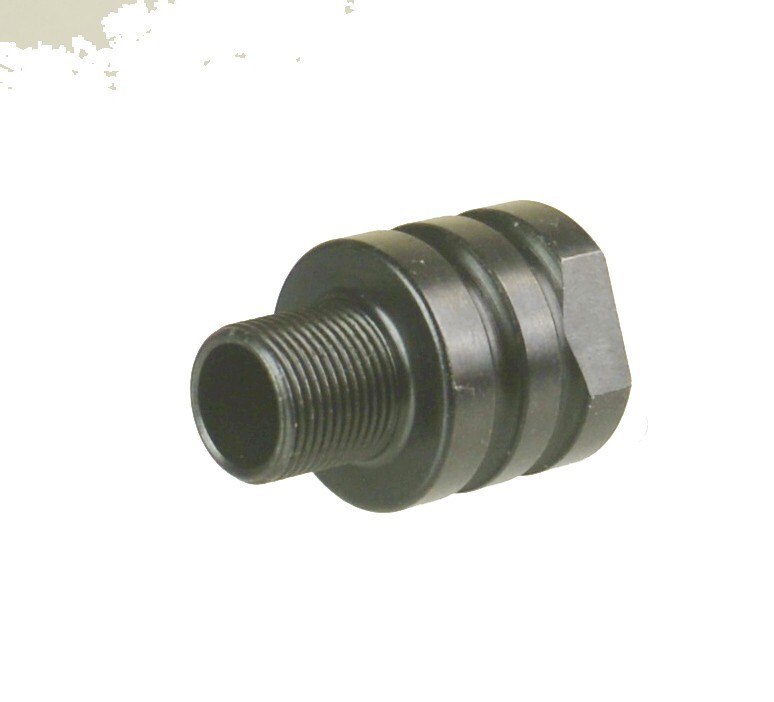 5/8X24 Inside Thread Convert To 1/2-28 Outside Thread TPI Muzzle Brake Adapter