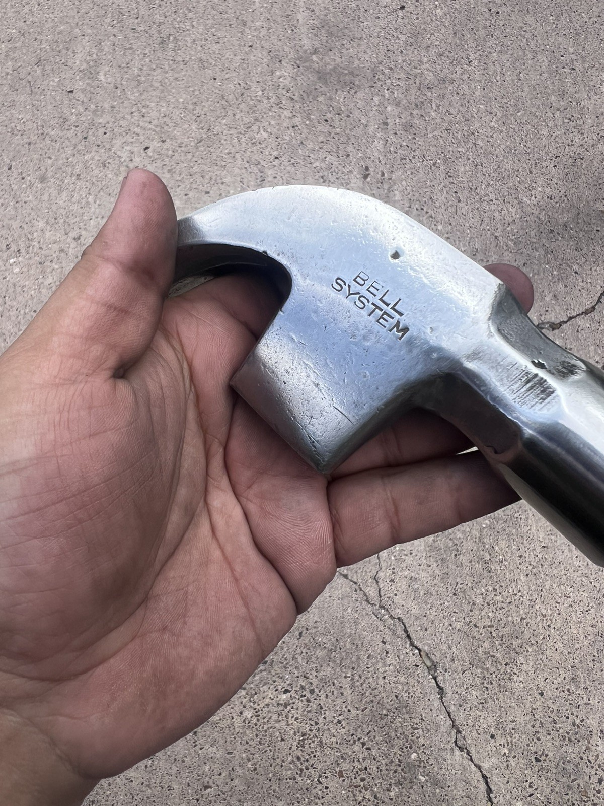 Stanley Bell System Hammer 1.8lb Head, Cleaned & Polished