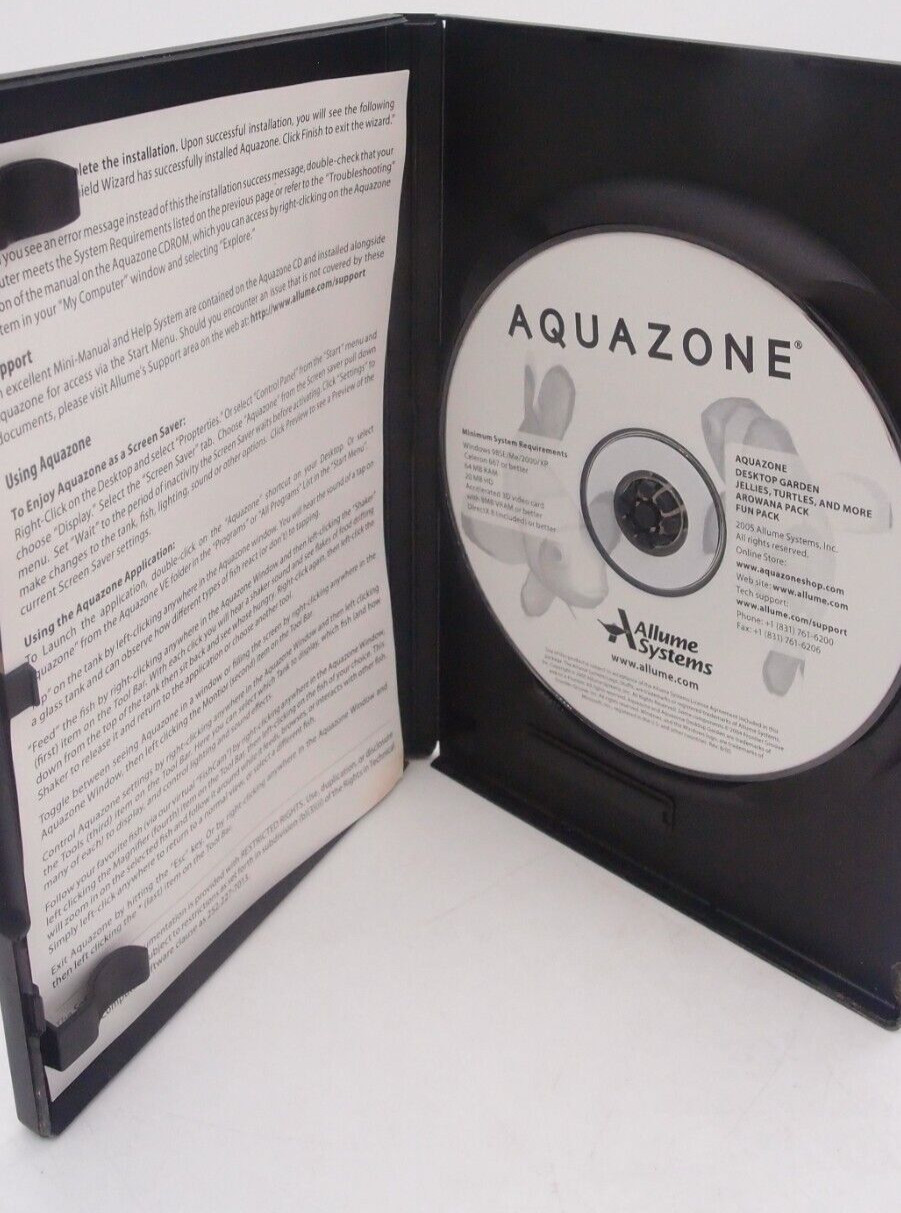 Aquazone Desktop Garden (PC, 2005)
