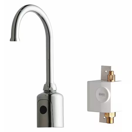 Chicago Faucet Wwg116.955.Ab.1T Electronic Sensor Hytronic Gooseneck Sink