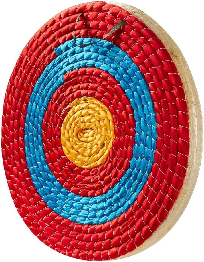 Traditional Handcrafted 20 Inch Archery Target - 3 Layers for Optimal Practice