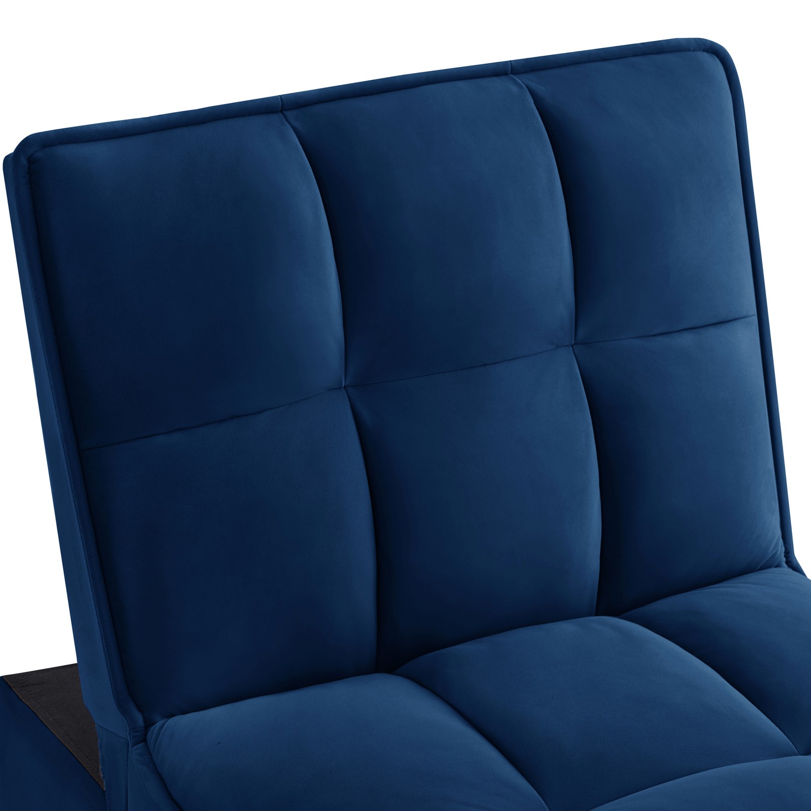 4 in1 Multi-Function Single Sofa Bed with Storage Pockets,Tufted Single Pull-