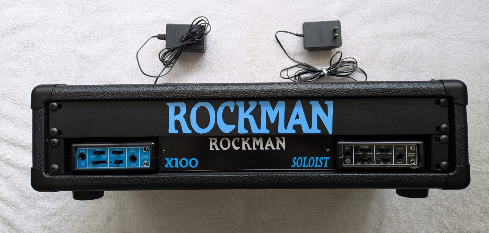 SR&D Rockman X100 & Soloist Amp - Rockadaptor - New Components - RMC Enclosure