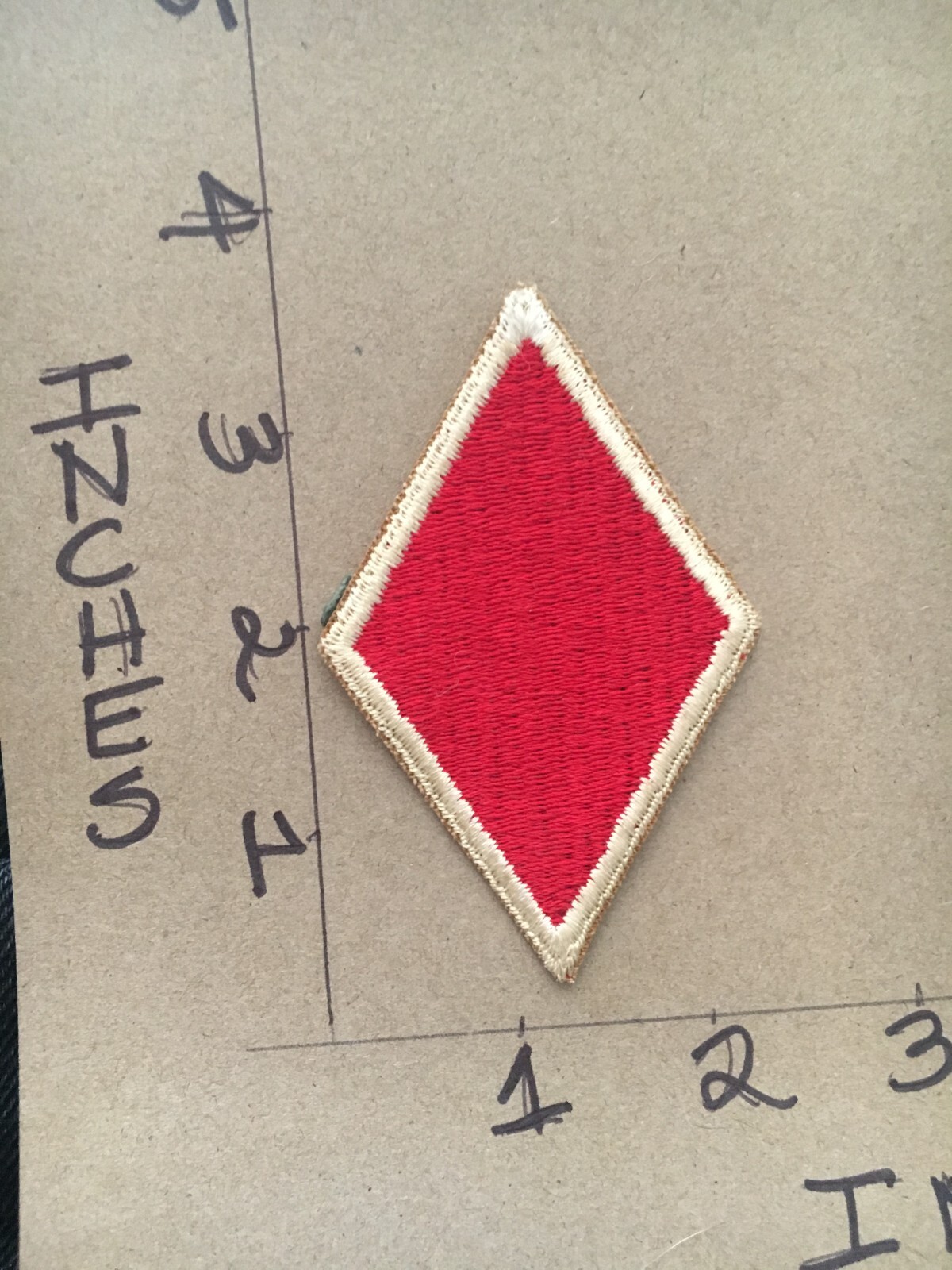 WW2 to Korea era US Army 5th Infantry Combat Team c/e no glow Patch 4/24/25