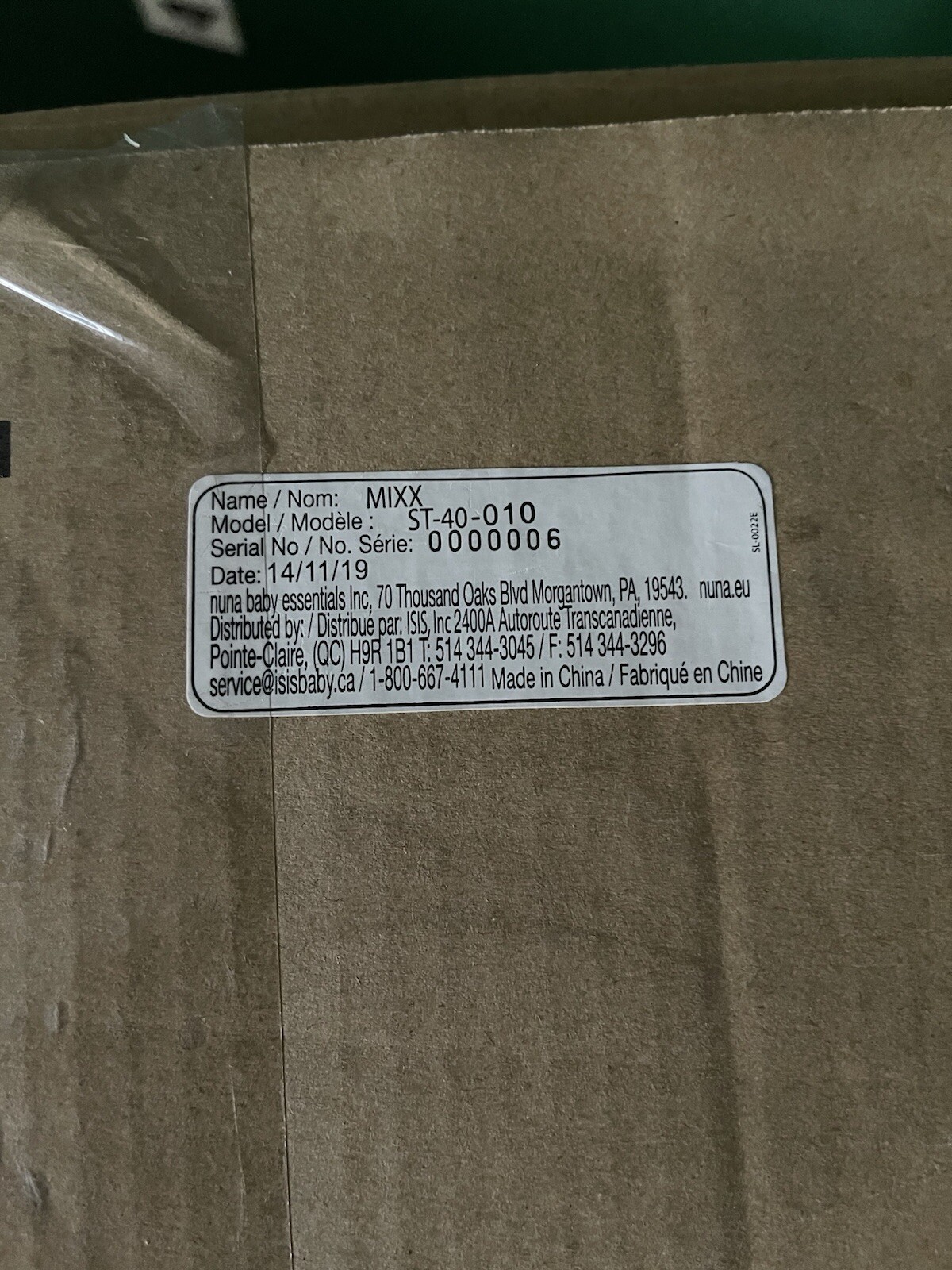 Nuna Mixx Stroller