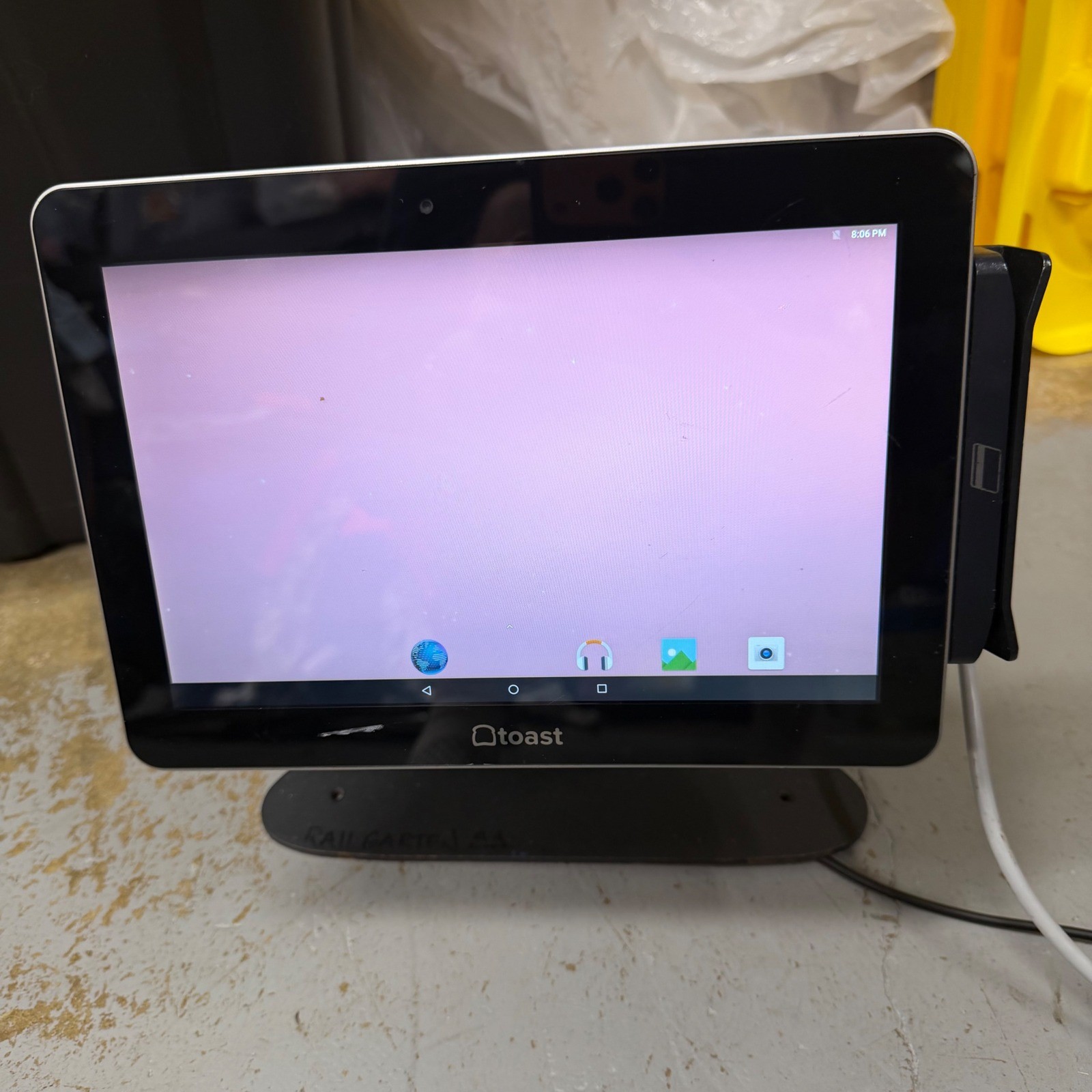 Toast POS Elo ESY10I1B 10.1" All-in-One Touchscreen Terminal E277410 Black