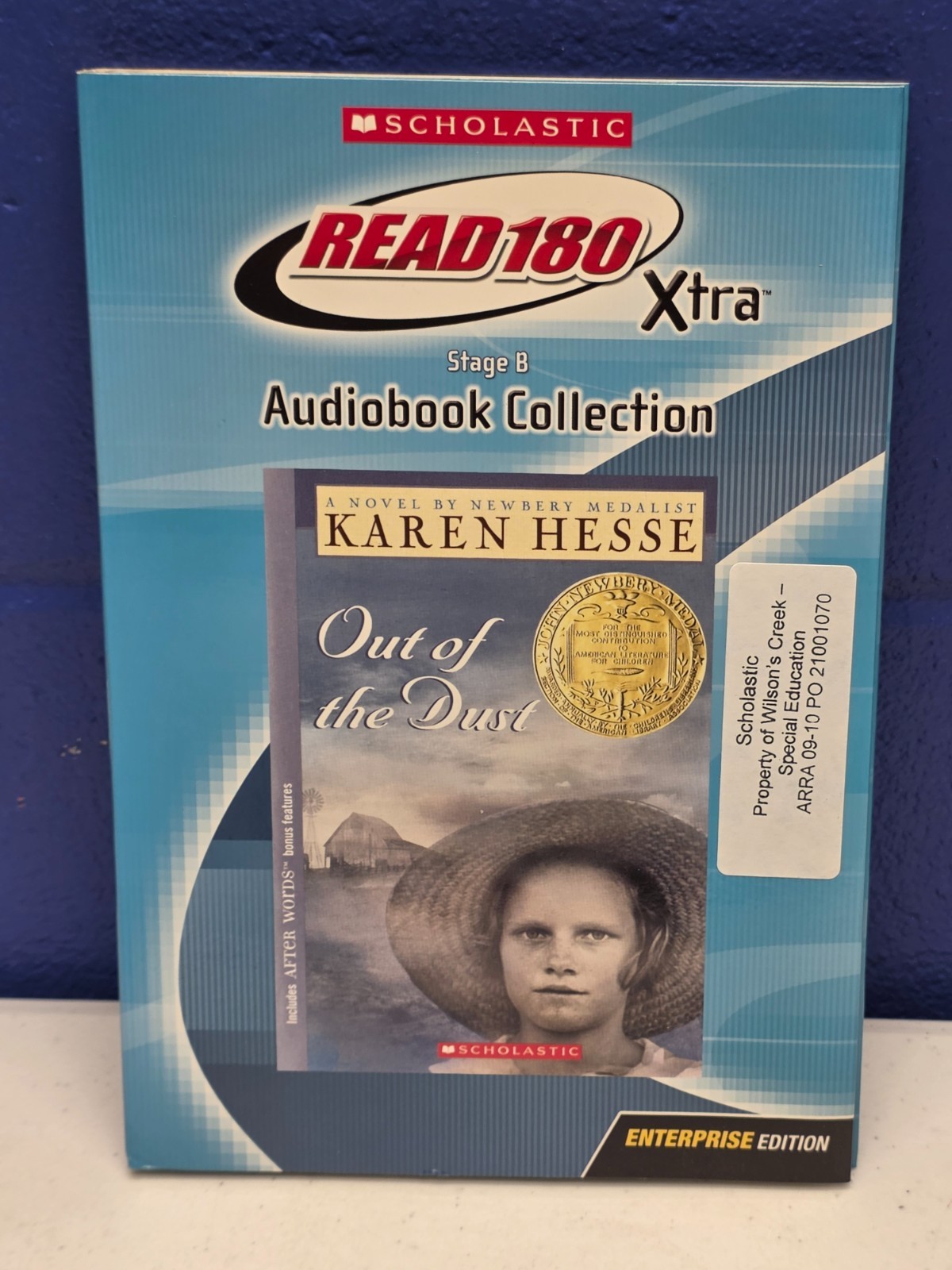 Out of the Dust - Scholastic Audiobook CD - Read 180 - Karen Hesse