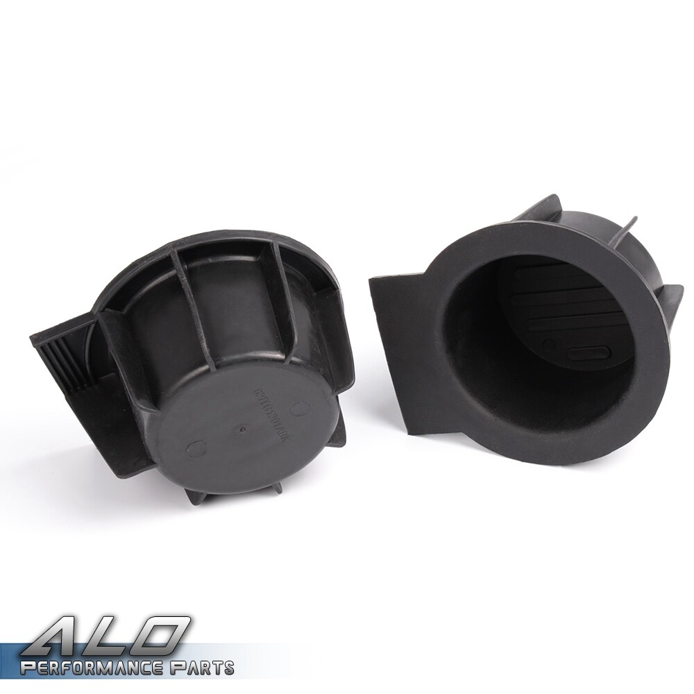 2pcs Cup Holder Inserts Front Console Fit For F150 Expedition Navigator
