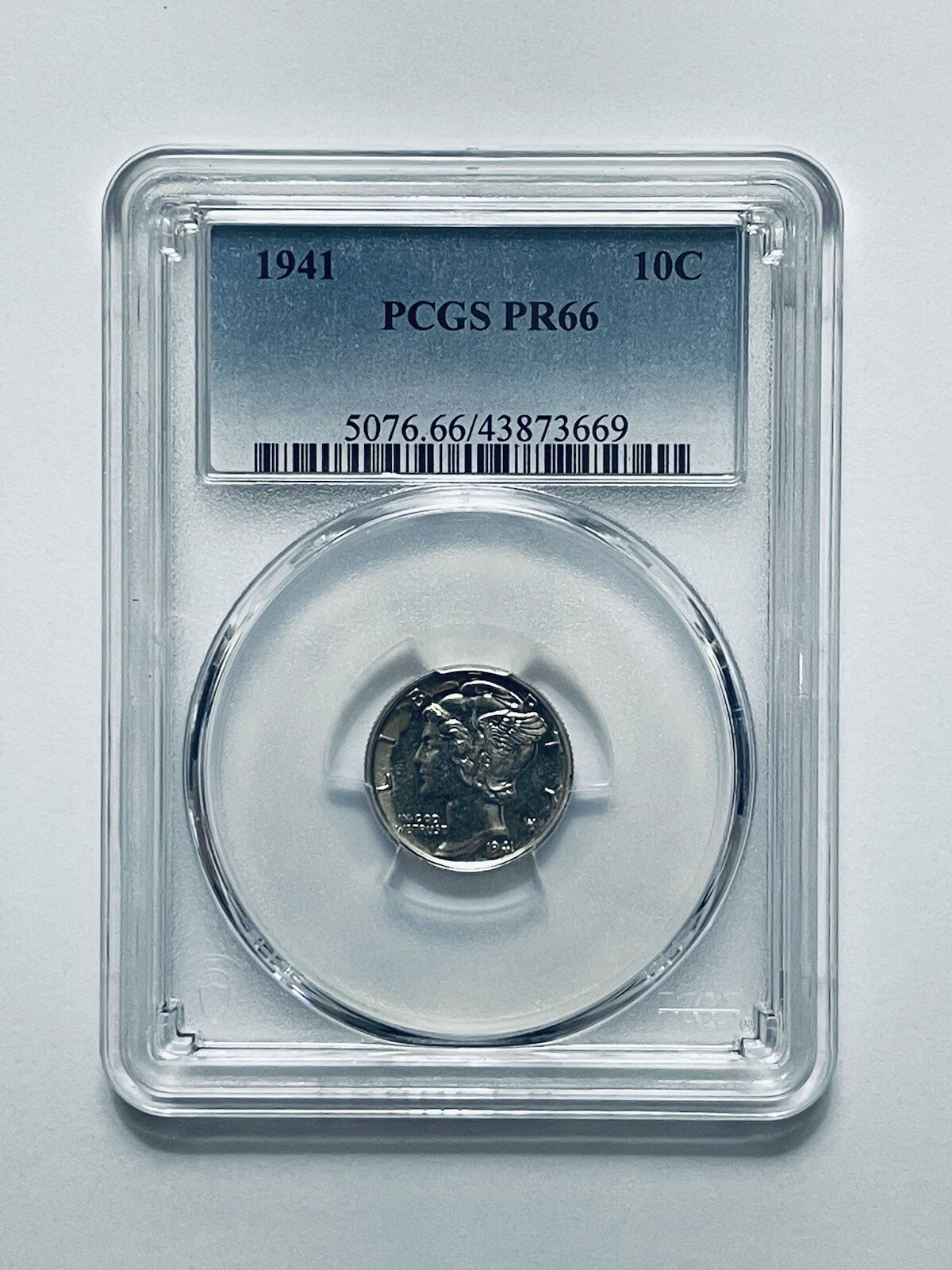 1941 Mercury Dime PCGS PR66