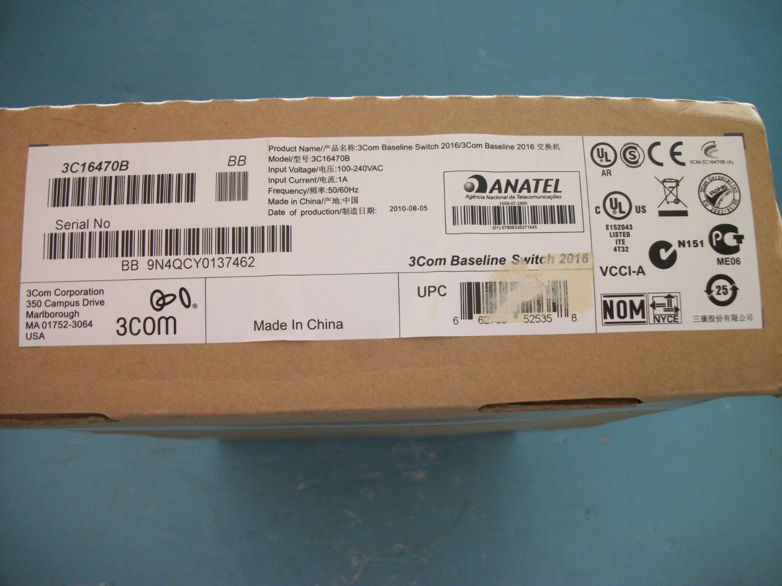 NOS HP V1405-16 DESKTOP SWITCH