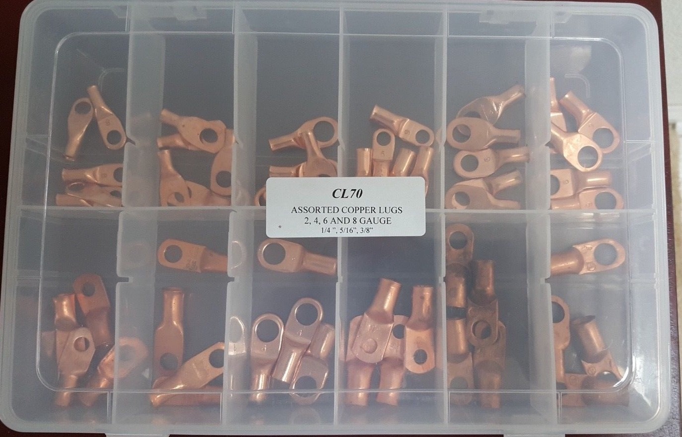 Heavy Duty Copper Lugs Set [CL70]