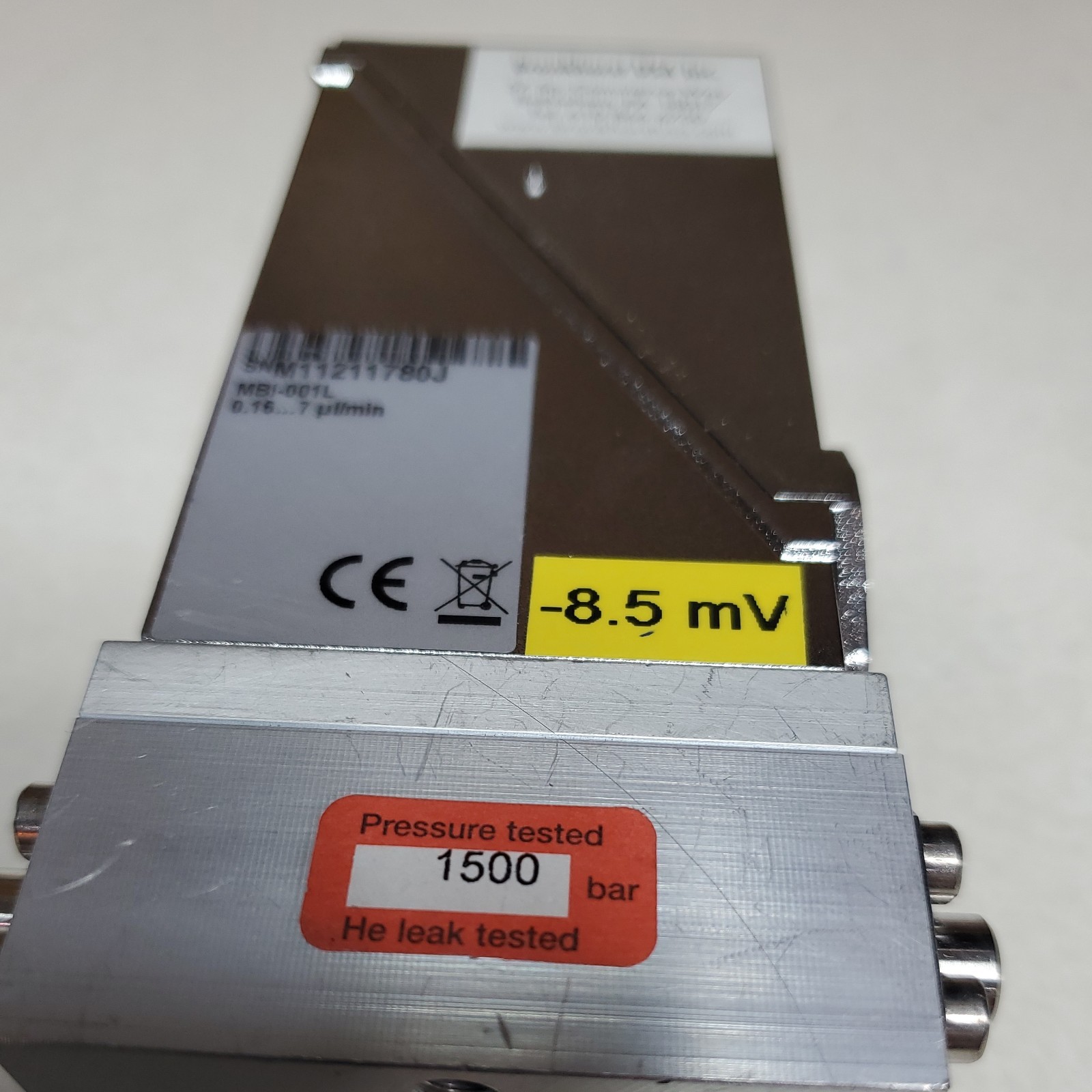 Bronkhorst μ-FLOW MBI-001L Mass Flow Controller 0.16–7 µL/min @digital