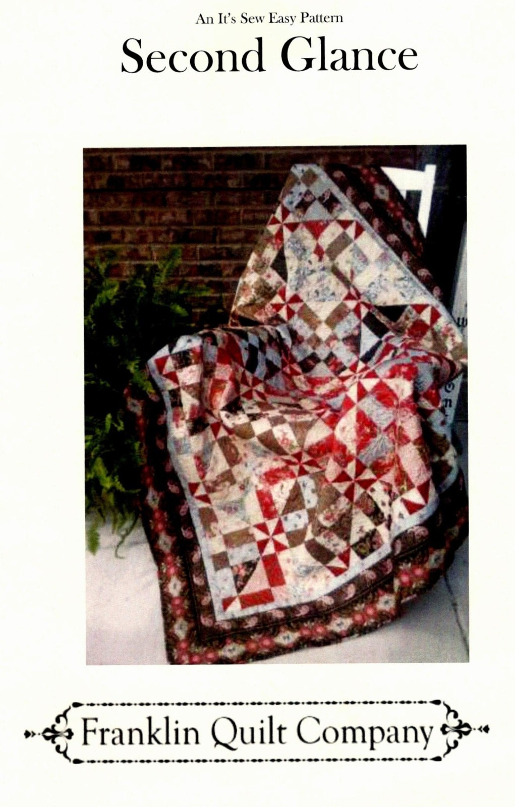 Second Glance Quilt Pattern by Franklin Quilt Co. FQC014
