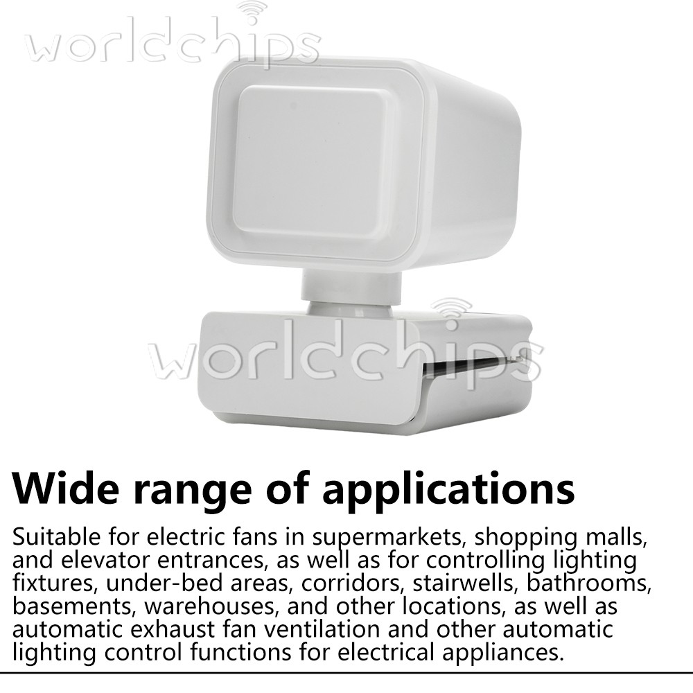Smart Human Presence Sensor 5.8GHz Infrared Microwave Motion Induction Switch