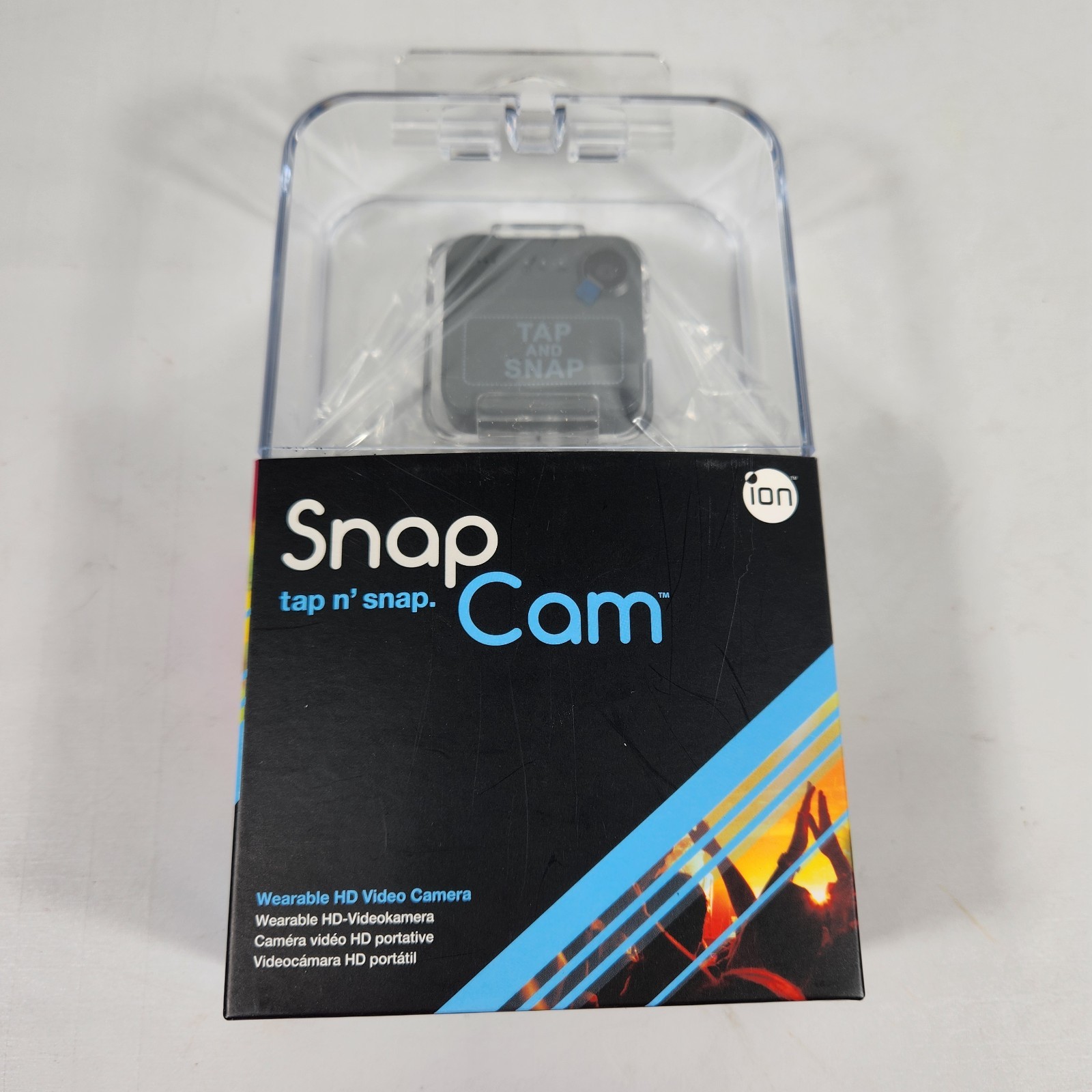 ION Snap Cam Tap N Snap Wearable HD Video Camera NEW