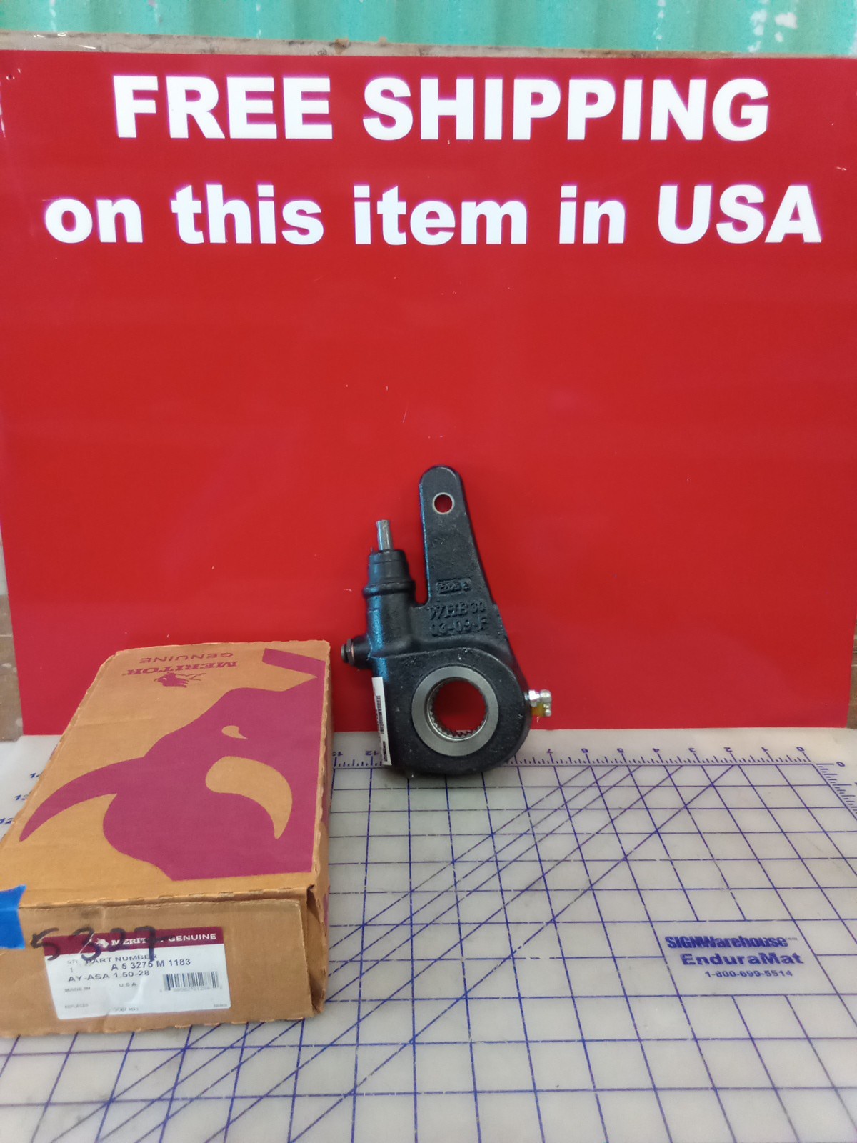 Meritor Slack Adjuster A53275M1183, New Old Stock, Free Shipping
