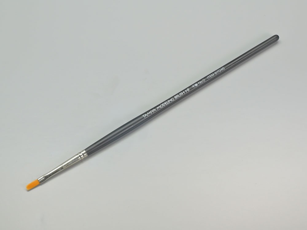TAM-87046 Tamiya High Finish Flat Brush No.0