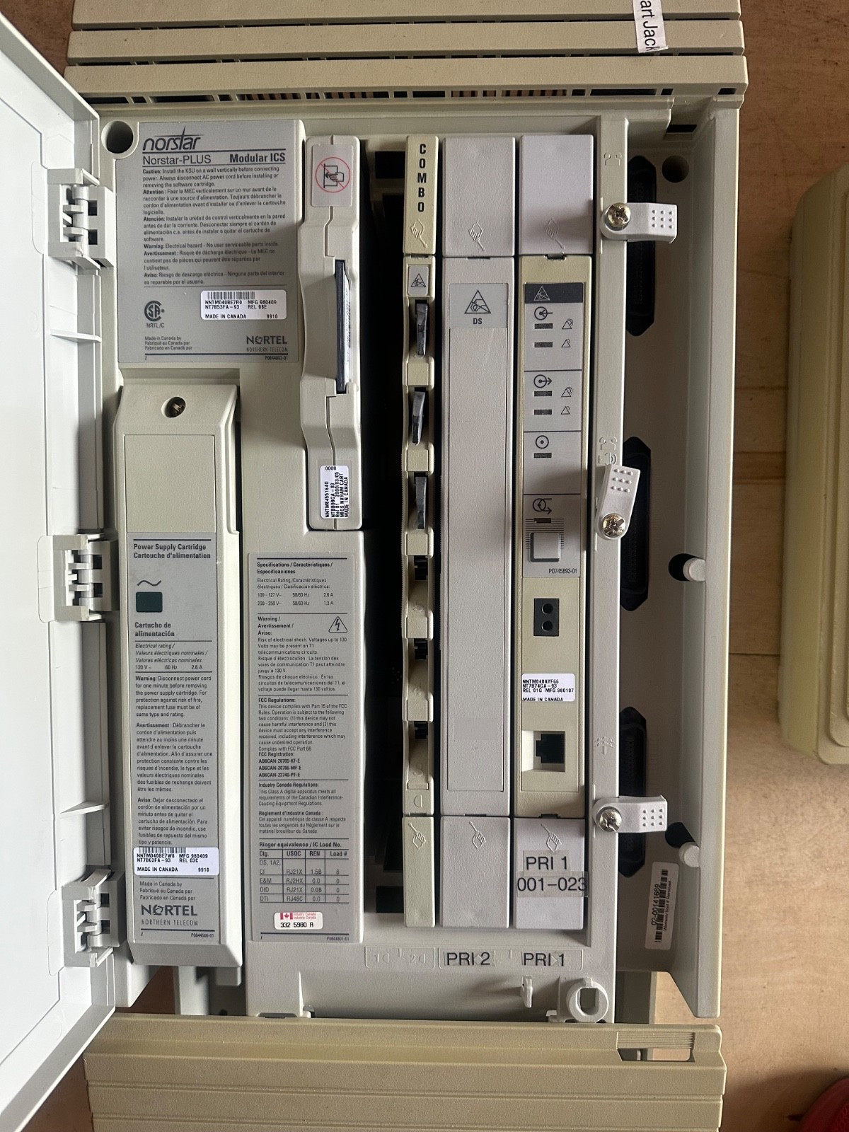 Meridian Northern Telecom Norstar Plus Modular Ice