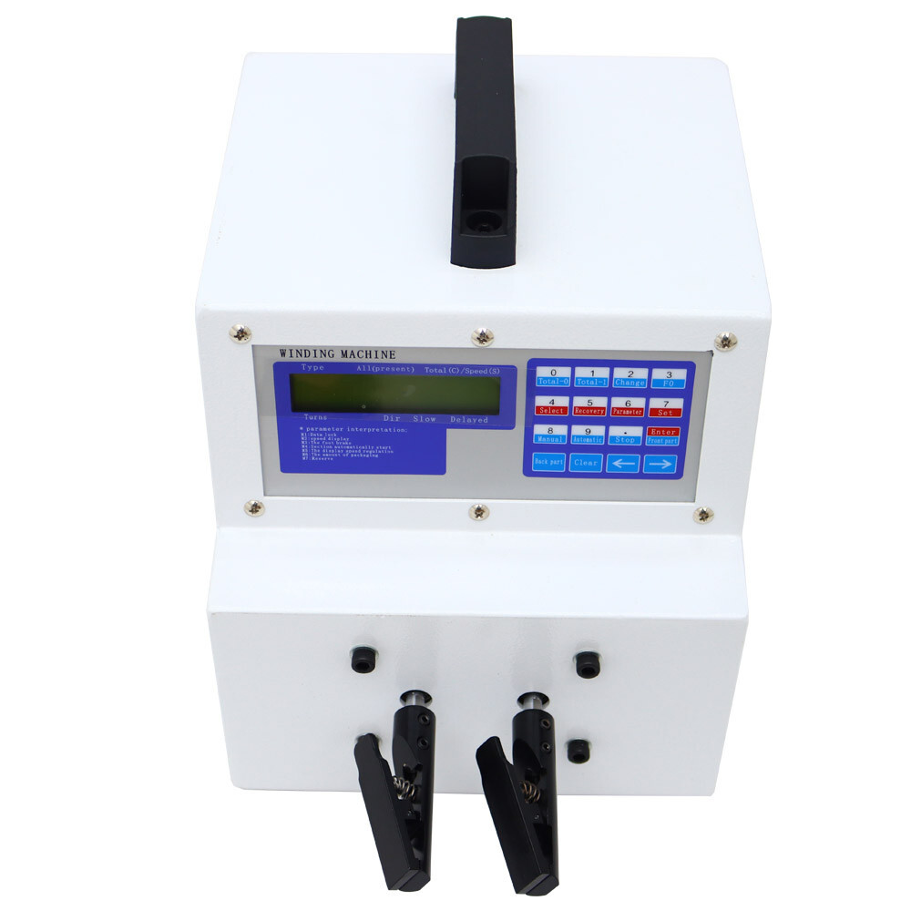 110V Double Station Automatic High Speed Wire Twister Stranding Winding Machine