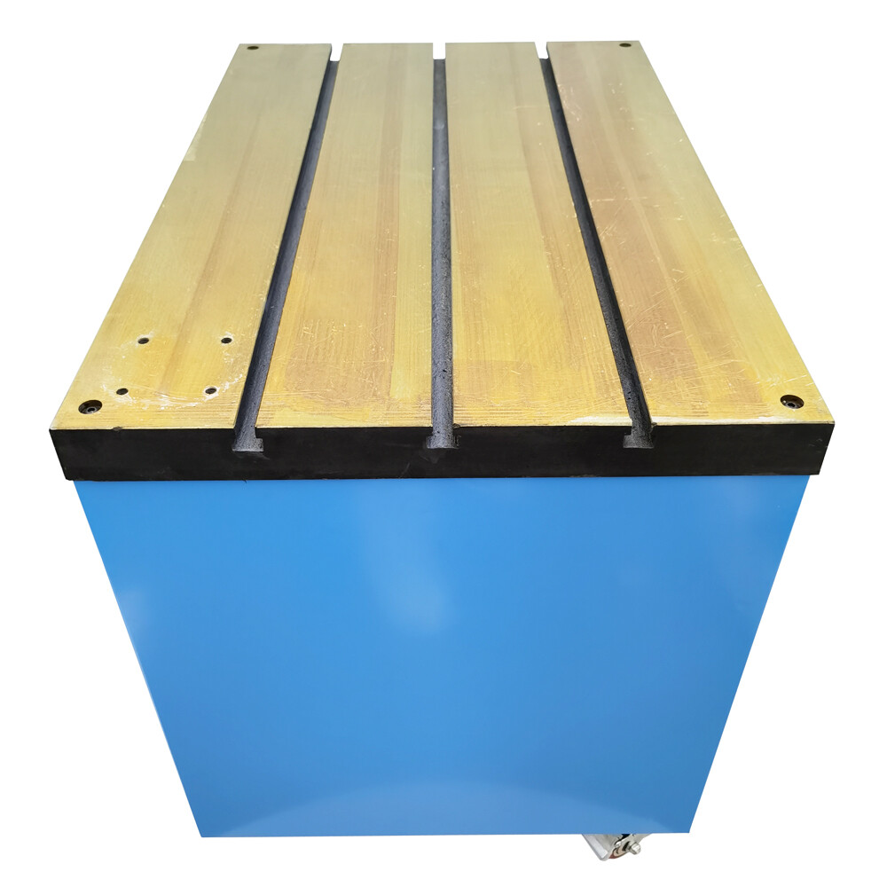 Electric Tapping Machine T-slot Worktable Removable Base Holder with Drawers