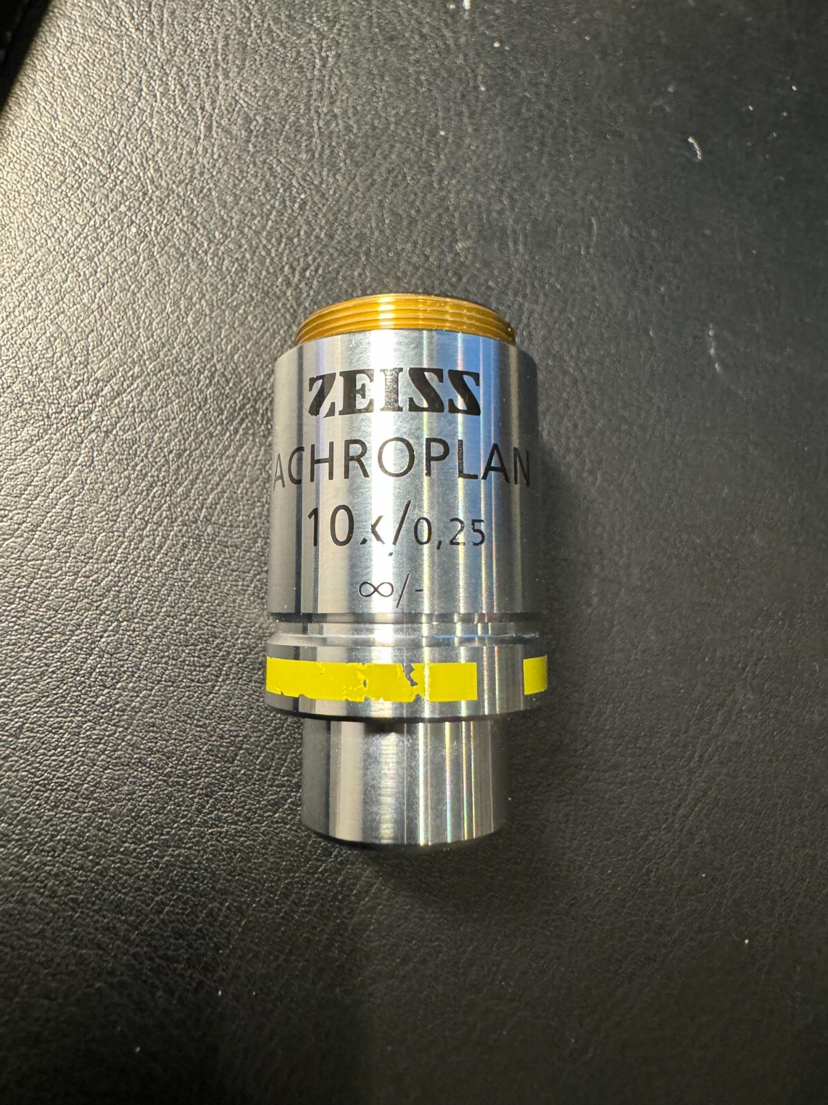 Zeiss Achroplan Microscope Objective 10x/0.25 44 00 30 04 440030