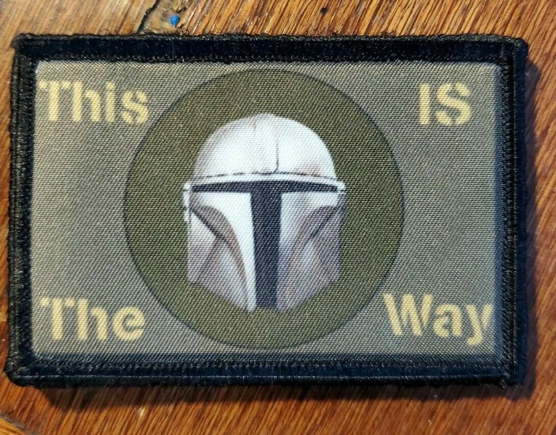 Oga's Cantina Ranco Coaster PATCH Hook and loop Morale Patch