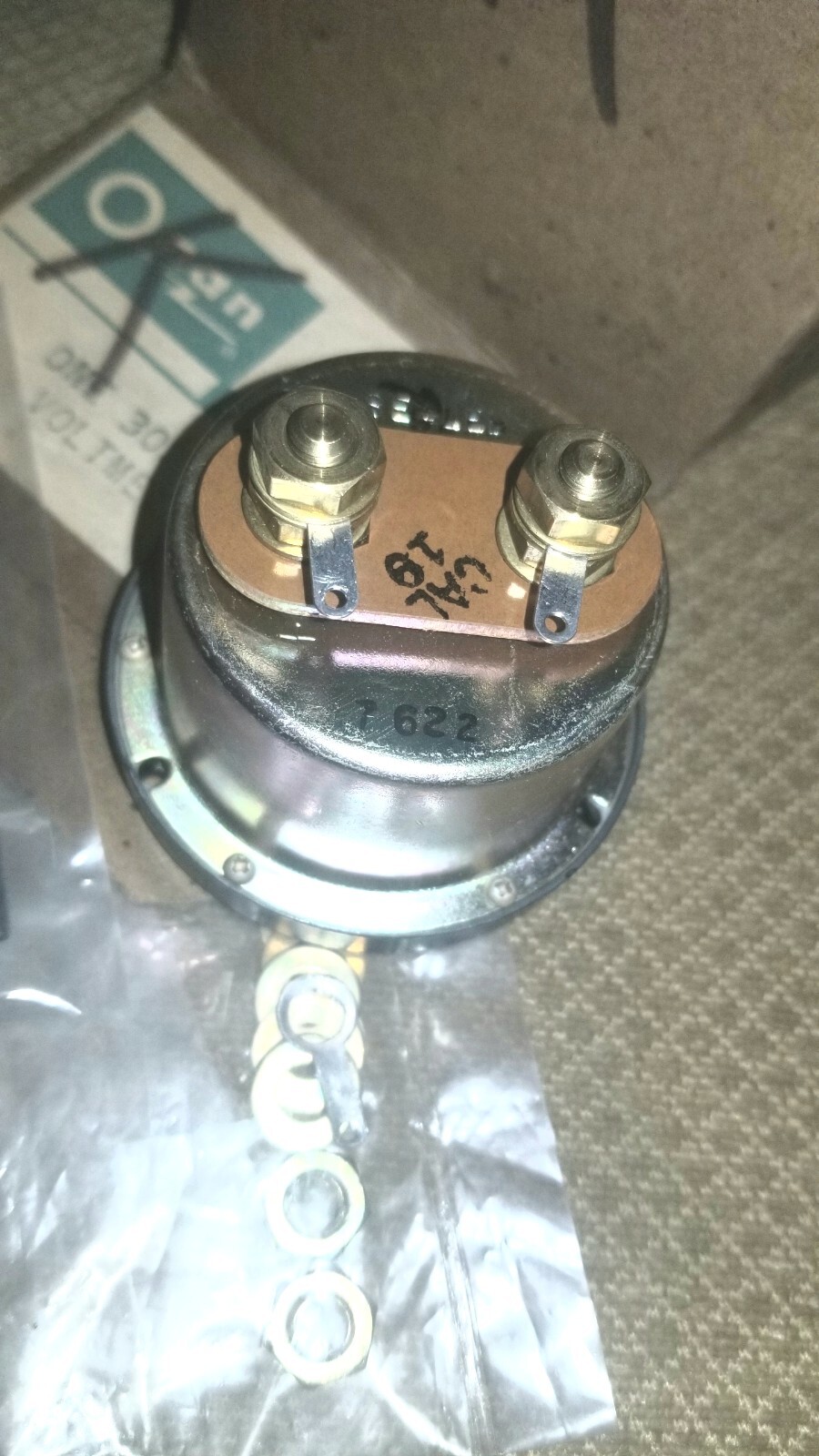 2.5" 100-300 AC VOLTS PANEL METER 2-1/2" PHASTRON MODEL 627-918 ONAN 302-1071