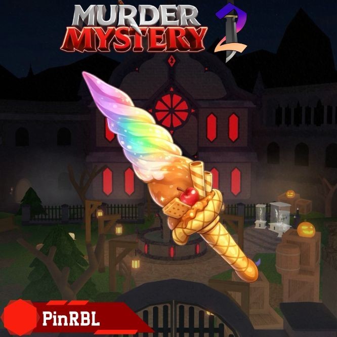 [NEW] Murder Mystery 2 MM2 CHROMA ICECREAM - Fast Delivery-Cheap!